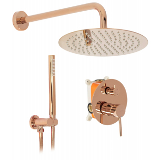 Rea Podomietkový sprchový set Lungo Rose Gold REA-P4111