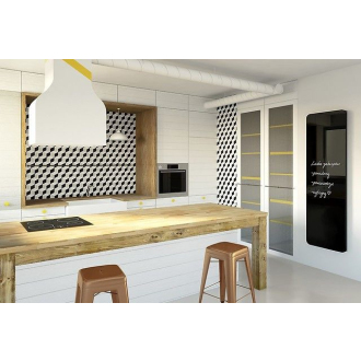 radiátor INDIVI NEW 576 x 1806 mm, C34 white mat/sklo biele RADINDN60180E34L04