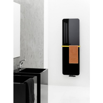 radiátor INDIVI NEW X 656x1806, C31 black mat/sklo čierne zvýšený výkon RADINDNX70180E31L05