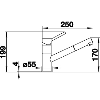 Blanco KANO-S 521503 Batéria chróm