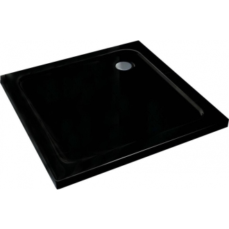MEXEN Sprchová vanička Black 80X80, 40708080