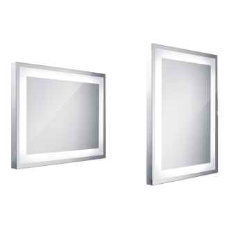 Nimco Séria 6000 ZP 6001 LED zrkadlo 600x800 rám hliníkový