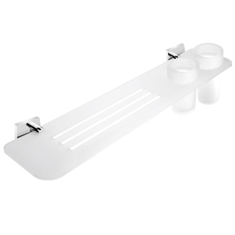 Nimco Keira KE X360-58DW-26 Polica IXI s pohármi chróm