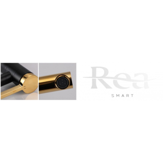 Batérie umývadlové SMART Black Gold REA-B7402