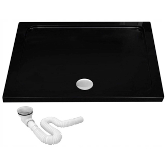 Sprchová Vanička Savoy čierna 80x100