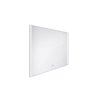 Nimco Séria 11000 ZP 11003V LED zrkadlo 800x700 s dotykovým senzorom rám hliníkový