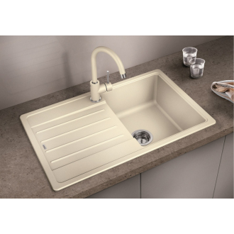 Blanco LEGRA 45 S 522202 drez s odkvapom, obojstranný aluminium drez vstavaný