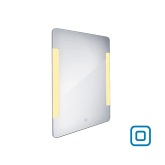 Nimco Séria 18000 ZP 18002V LED zrkadlo 600x800 s dotykovým senzorom rám hliníkový