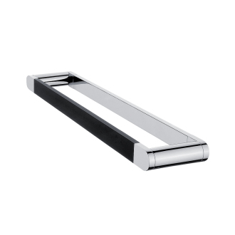 Nimco Nava NA 28046 Držiak na uteráky, 45 cm chróm, čierny mat