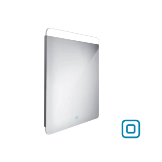 Nimco Séria 23000 ZP 23002V LED zrkadlo 600x800 s dotykovým senzorom rám hliníkový