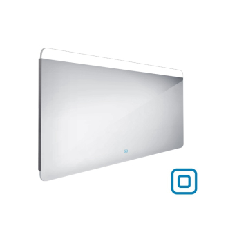 Nimco Séria 23000 ZP 23008V LED zrkadlo 1400x700 s dotykovým senzorom rám hliníkový