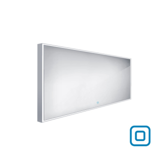 Nimco Séria 13000 ZP 13008V LED zrkadlo 1400x700 s dotykovým senzorom rám hliníkový