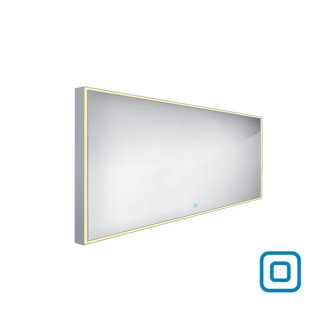 Nimco Séria 13000 ZP 13008V LED zrkadlo 1400x700 s dotykovým senzorom rám hliníkový