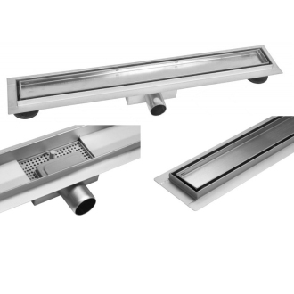 FLAT 360 nerezový sprchový žľab 600mm 1040060