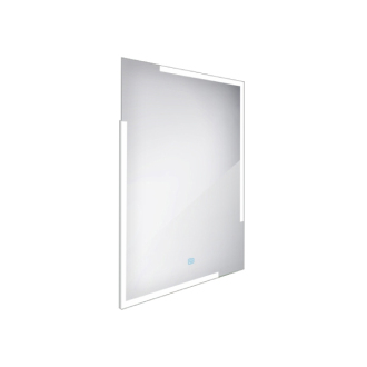Nimco Séria 14000 ZP 14002V LED zrkadlo 600x800 s dotykovým senzorom rám hliníkový