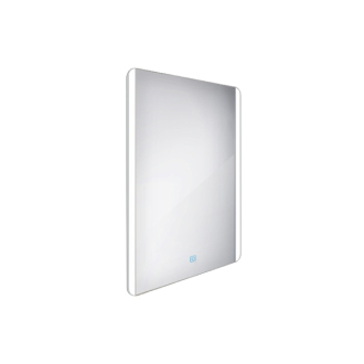 Nimco Séria 17000 ZP 17002V LED zrkadlo 600x800 s dotykovým senzorom rám hliníkový