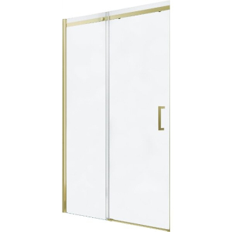 MEXEN OMEGA sprchové dvere 120x190 cm 8 mm zlatá-číre 825-120-000-50-00