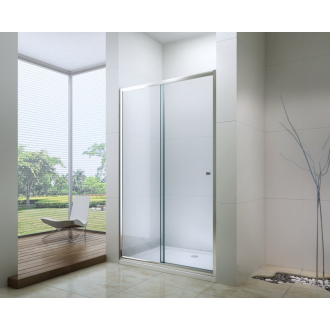 MEXEN APIA sprchové dvere 130x190 cm 5mm, chróm-číre 845-130-000-01-00