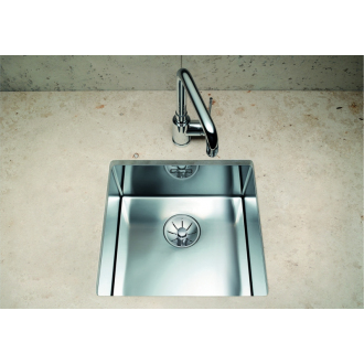Blanco CLARON 400-U 521573 jednodrez nerez hodvábny lesk drez pod dosku
