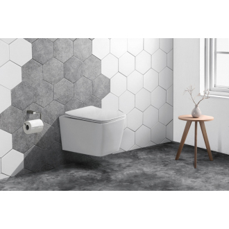 Rea Závesné WC Ramon Rimless Duroplast/Slim/ZM REA-C8536