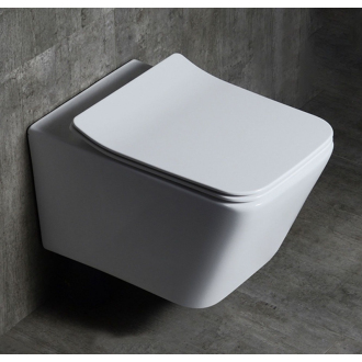 Rea Závesné WC Ramon Rimless Duroplast/Slim/ZM REA-C8536