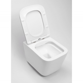 Rea Závesné WC Raul Rimless Duroplast/Slim/ZM REA-C9660