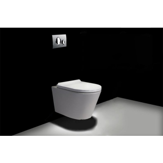 Rea Závesné WC Tomas Rimless Duroplast/Slim/ZM REA-C1257