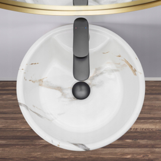 REA Umývadlo volne stojace Blanka Marble Mat REA-U8704