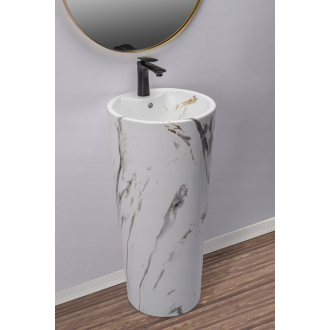 REA Umývadlo volne stojace Blanka Marble Mat REA-U8704
