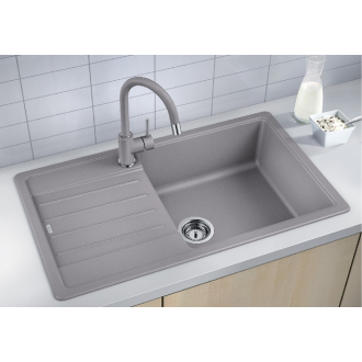 Blanco LEGRA XL 6 S 523328 drez s odkvapom, obojstranný biela drez vstavaný