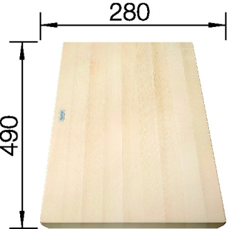 Blanco krájacia doska COLLECTIS 6S bukové drevo 235844 príslušenstvo
