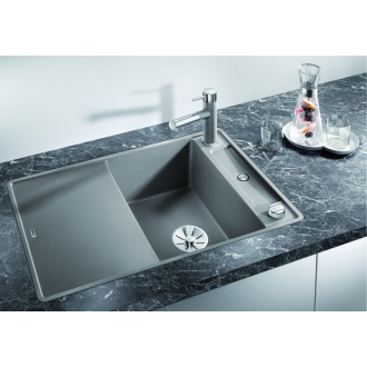 Blanco AXIA III 45 SF 523199 drez s odkvapom, obojstranný antracit drez do roviny