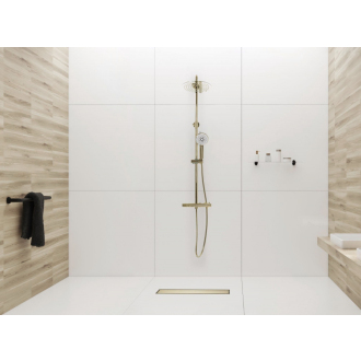 Rea Žľab s roštom Neo&amp;Pure 600 L.Gold REA-G7000
