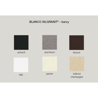 Blanco FAVUM XL 6 S 524235 drez s odkvapom, obojstranný biela drez vstavaný