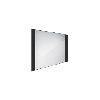 Nimco čierne LED zrkadlo 800x600 ZPC 41003-90