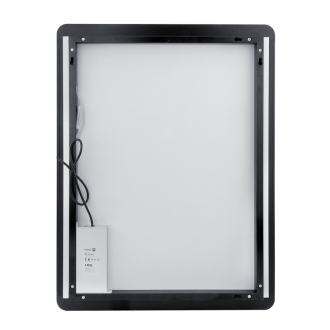 Nimco čierne LED zrkadlo 1000x600 s dotykovým senzorom ZPC 42004V-90