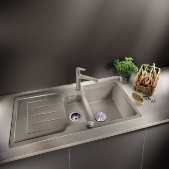 Blanco CLASSIC Neo 6 S 524121 drez s odkvapom, obojstranný biela drez vstavaný
