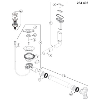 Blanco CLASSIC Neo 5 S 524024 drez s odkvapom, obojstranný kávová drez vstavaný