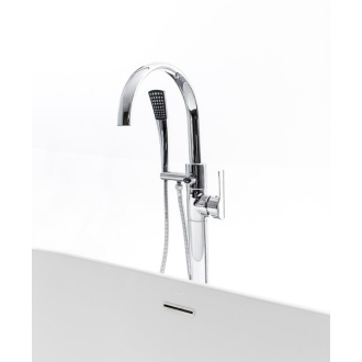 Ravak Vaňa FREEDOM O 1690x800 snowwhite/black overflow voľne stojaca XC00100032