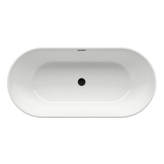 Ravak Vaňa FREEDOM O 1690x800 snowwhite/black overflow voľne stojaca XC00100032