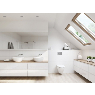 Cersanit Moduo WC misa CleanOn závesná so sedadlom Wrap slim soft-close biela K701-262