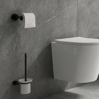 Omnires MODERN PROJECT MP60620BL Záchodová štetka, čierna