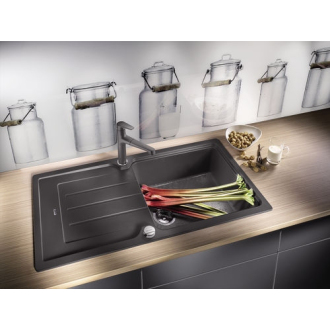 Blanco CLASSIC Neo XL 6 S 524132 drez s odkvapom, obojstranný jazmín drez vstavaný