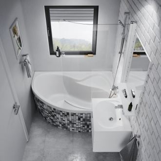 Ravak Vaňa ROSA II 160x105 L snowwhite CM21000000