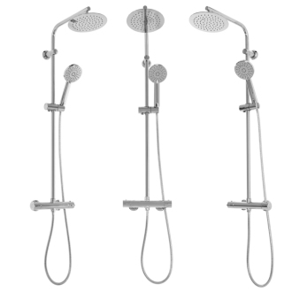 Rea Bliss Sprchový termostatický set, chróm REA-P8805
