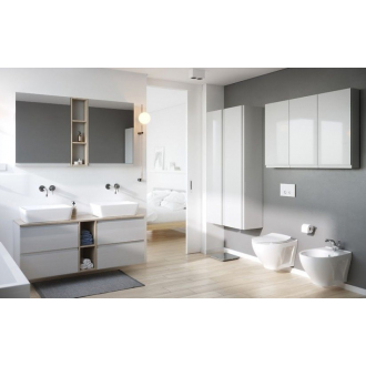 Cersanit Moduo bidet závesný s otvorom na batériu K116-026