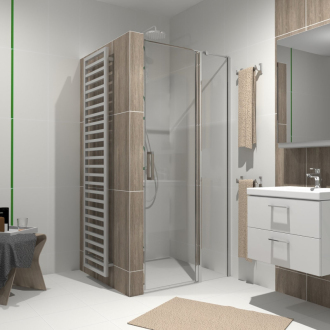 Cersanit Moduo sprchové dvere 90x195 pravé číre sklo S162-006