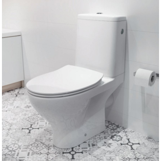 Cersanit Moduo WC kombi zadný odpad+ WC sedátko Slim K116-001