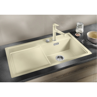 Blanco ZENAR 5S-F 523873 drez s odkvapom, drez vpravo antracit drez do roviny