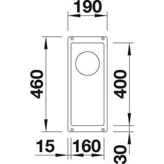 Blanco SUBLINE 160-U 523396 jednodrez antracit drez pod dosku